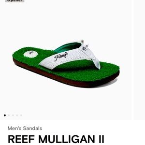 Reef Mulligan II golf flip flop men’s size 9